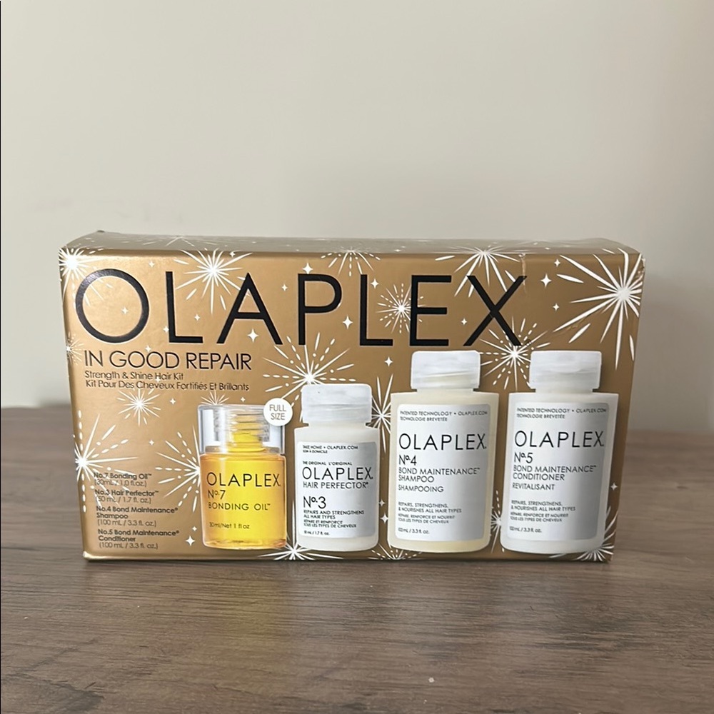 Olaplex Hair Repair Set - Gold and White